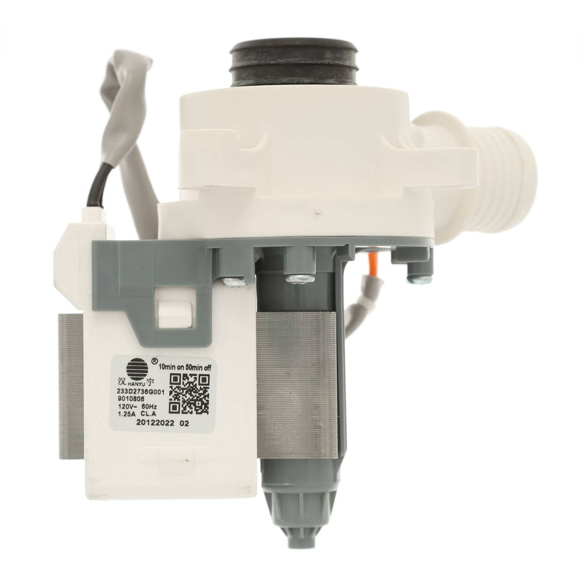 WW01F02056 - Genuine OEM GE Washer Drain Pump Assembly